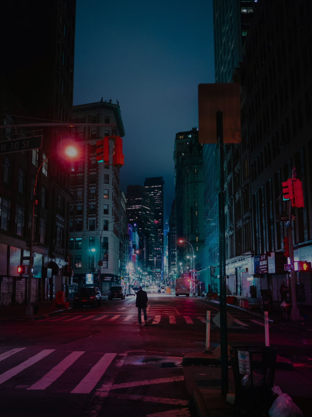 Fondo de Luces de ciudad